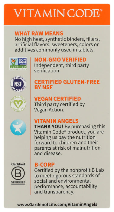 Vitamin Code Vitamin C, 120 cap