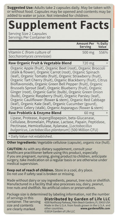 Vitamin Code Vitamin C, 120 cap