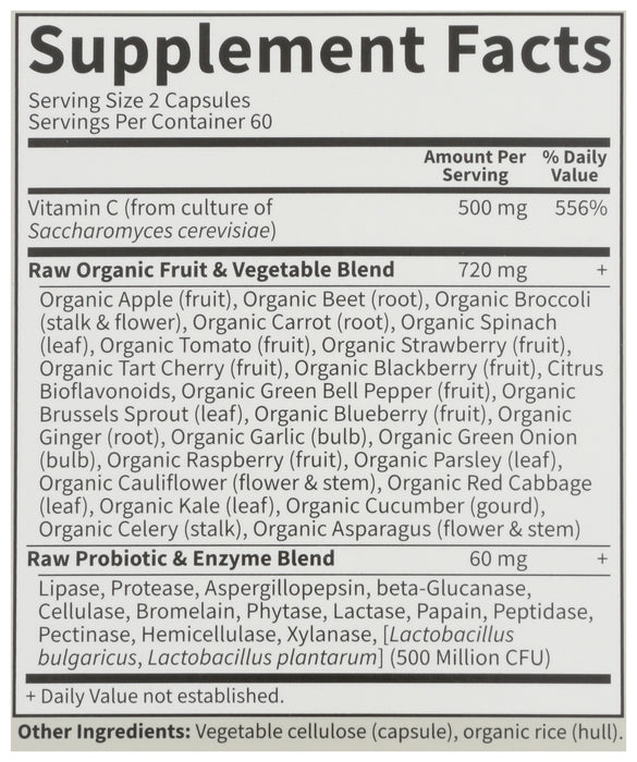 Vitamin Code Vitamin C, 120 cap