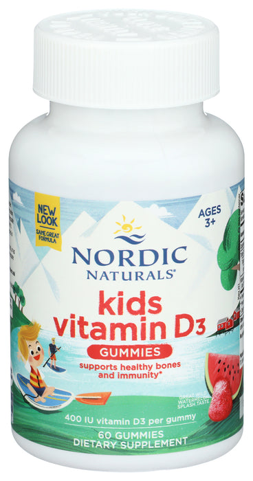 Vitamin D3 400IU, Watermelon, 60gummy