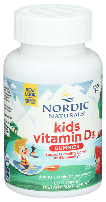 Vitamin D3 400IU, Watermelon, 60gummy