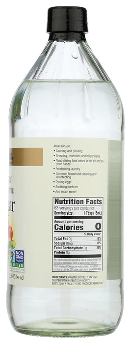 White Distilled Vinegar, Org, 32 fl oz