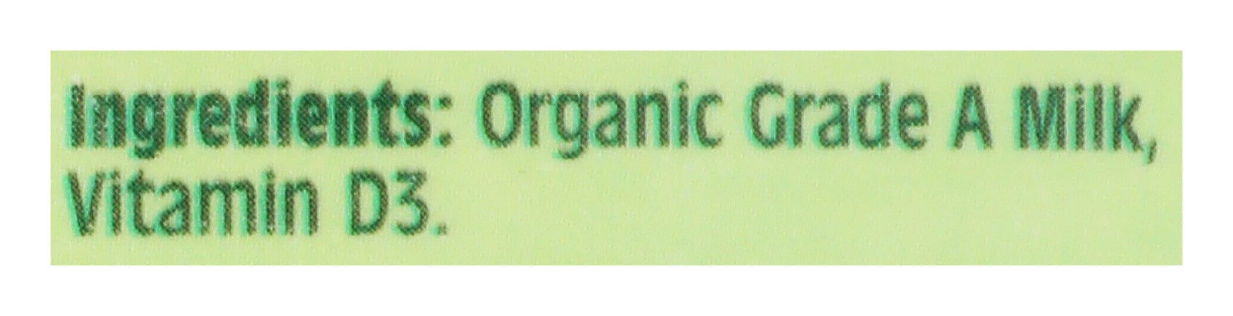 Whole Milk UHT, Org, 64 fl oz