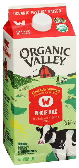 Whole Milk UHT, Org, 64 fl oz