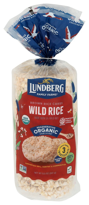 Wild Rice Cake, Lightly Salted, GF Org, 8.5 oz