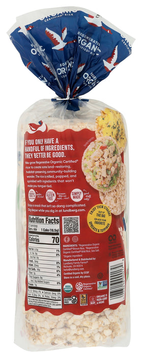 Wild Rice Cake, Lightly Salted, GF Org, 8.5 oz