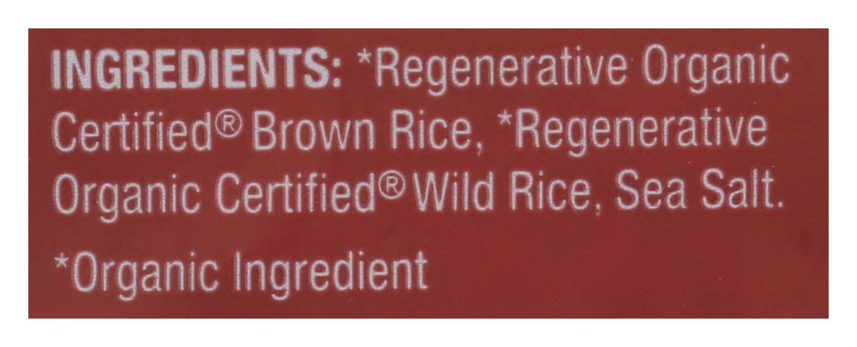 Wild Rice Cake, Lightly Salted, GF Org, 8.5 oz