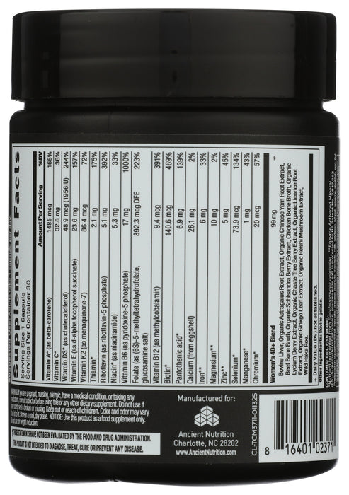 Women's 40+ Once Daily, 30 cap