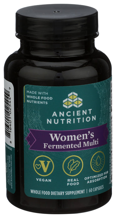Women's Fermented Multi, Vegan, 60 cap