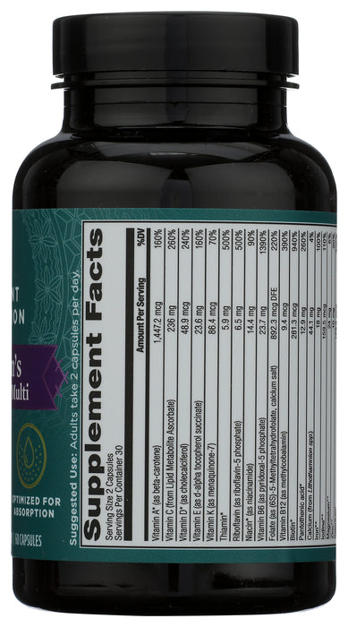 Women's Fermented Multi, Vegan, 60 cap