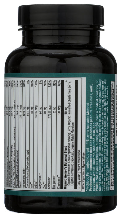 Women's Fermented Multi, Vegan, 60 cap