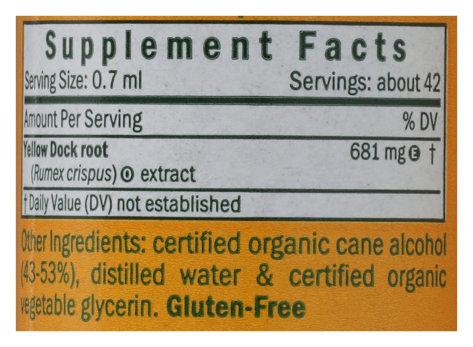 Yellow Dock Extract 1 oz