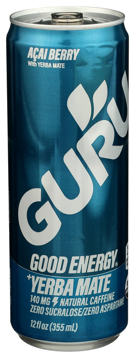 Yerba Mate Energy Drink, Org, 12 floz