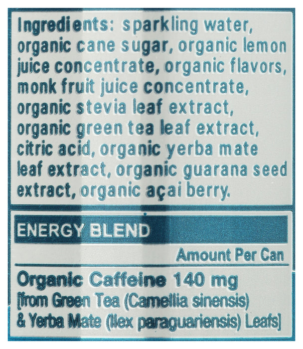 Yerba Mate Energy Drink, Org, 12 floz