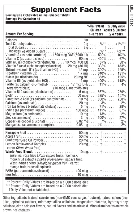 AP Grape Multivitamin, 180 chew