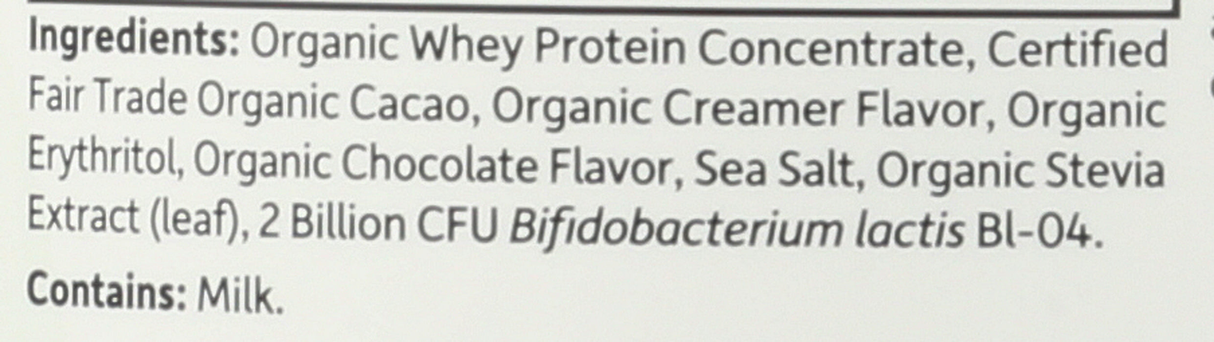 Organic Whey Protein, Grass Fed, Chocolate, 396 g