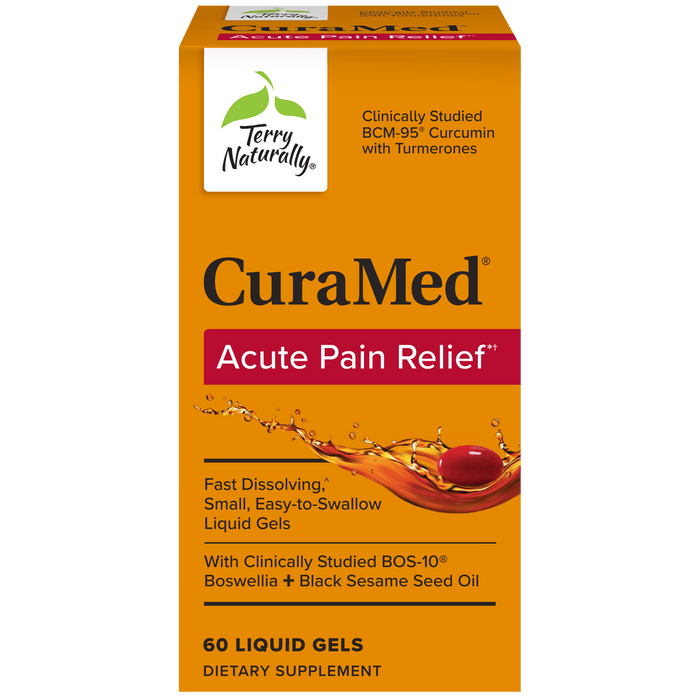 CuraMed Acute Pain Relief, 60 liq gel