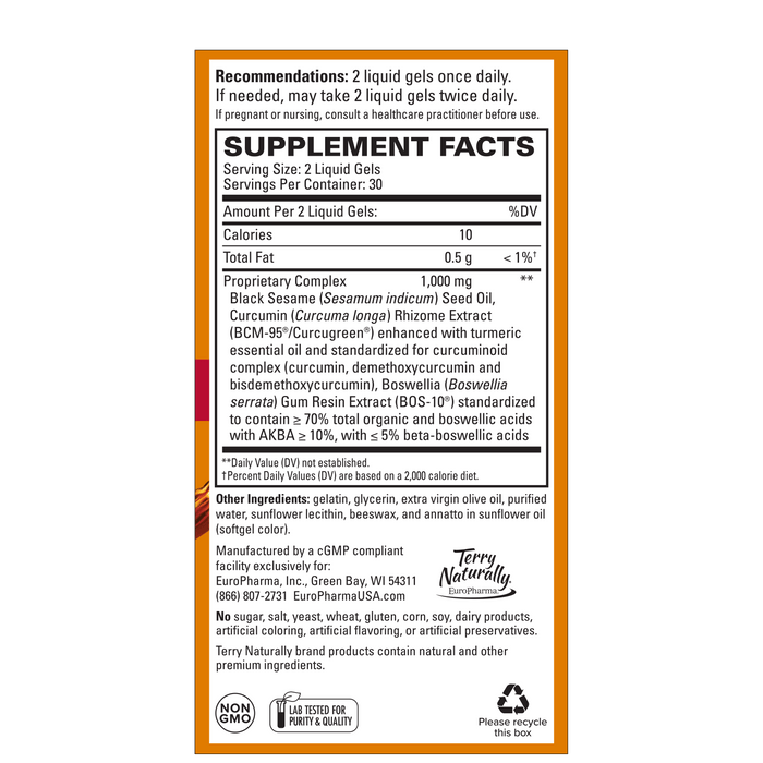 CuraMed Acute Pain Relief, 60 liq gel
