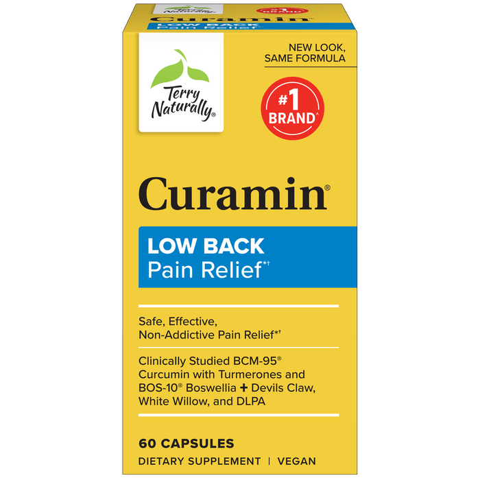Curamin Low Back Pain, 60 cap