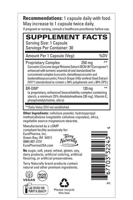 Dim Complex with Curcumin, 30 cap