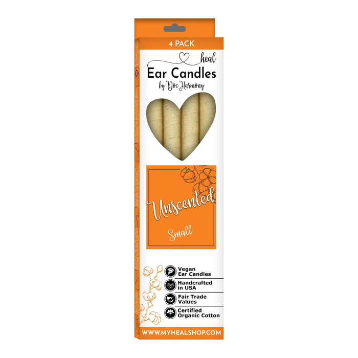 Ear Candles, Unscent, 4pk