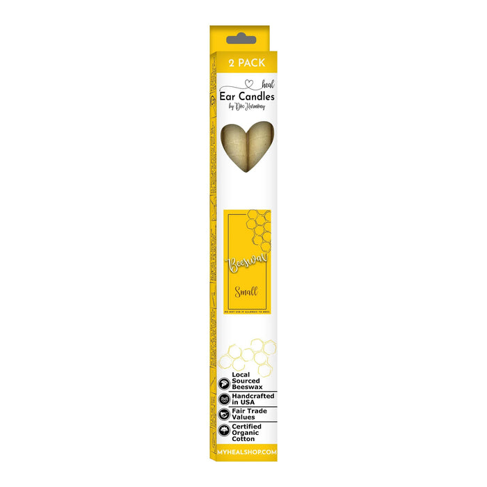 Ear Candles, Unscent, BeeWax, 2pk