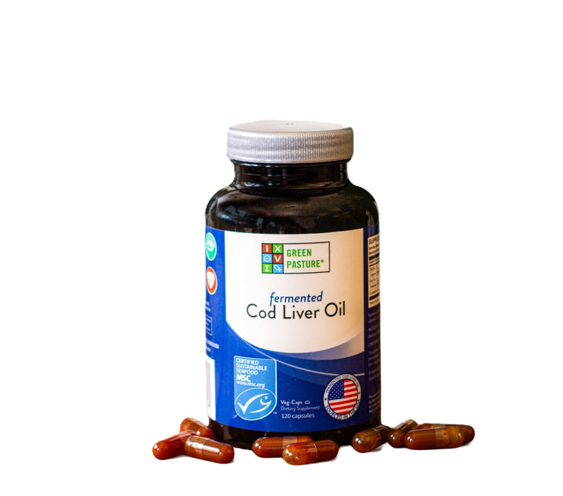 Fermented Cod Liver Oil, 120 vcap