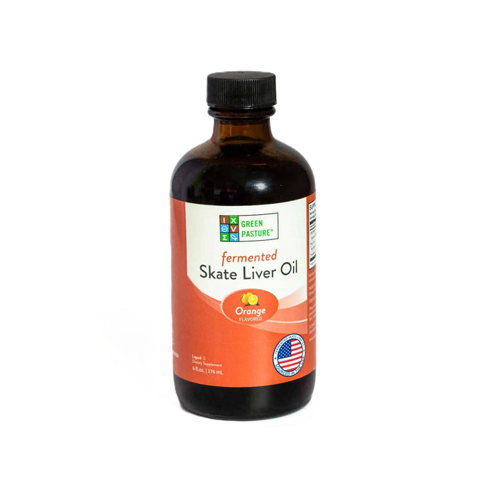 Fermented Cod Liver Oil, Orange, 6 fl oz