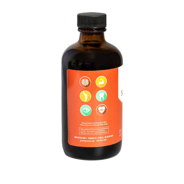 Fermented Cod Liver Oil, Orange, 6 fl oz