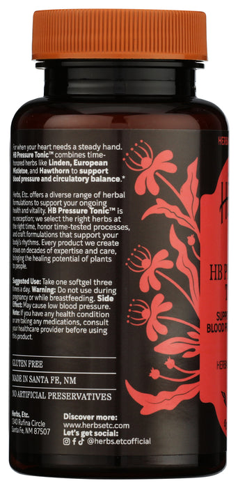 HB Pressure Tonic, 60 sgel