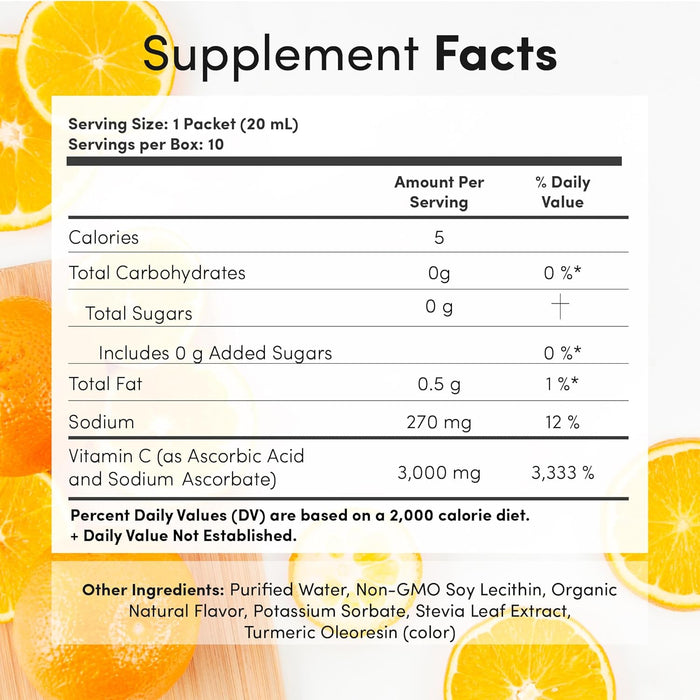 Mega-Liposomal Vitamin C 3000 mg, 16 floz