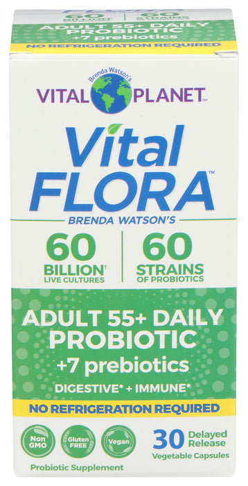Adult 55+ Daily Probiotic 60B, SS, 30 caps