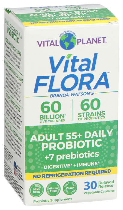 Adult 55+ Daily Probiotic 60B, SS, 30 caps
