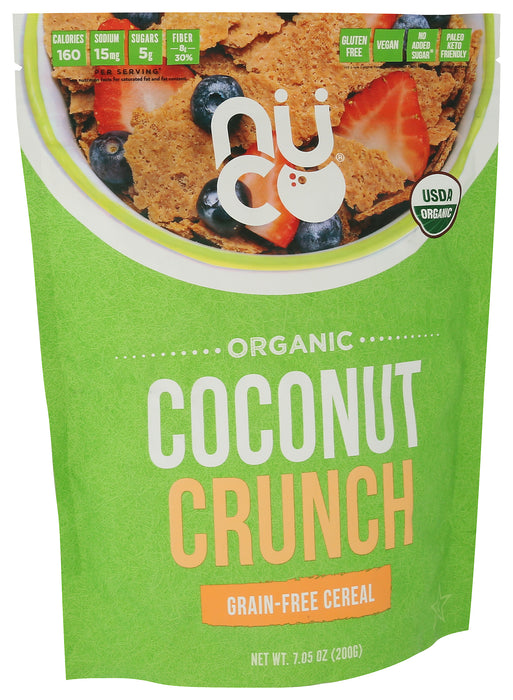 Coconut Crunch Grain Free Cereal, Org, 7 oz