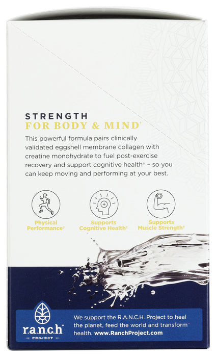 Creatine + Collagen, Unflavored, 2.7 oz/ 14 stick