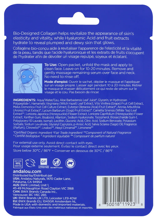 Deep Hydration Facial Mask, 1 ct