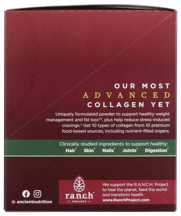 Multi Collagen Advanced, Lean, Cinnamon, 5.1 oz /8 stick