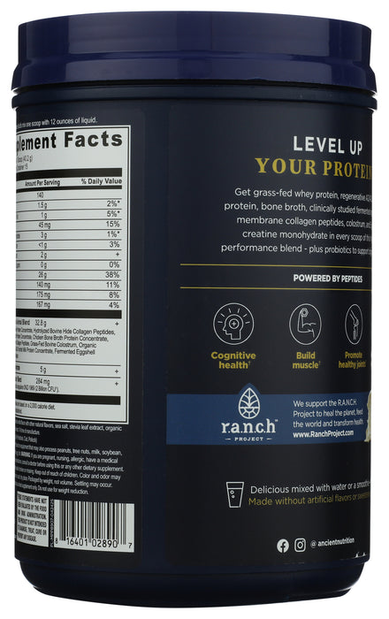 Multi Protein Powder Animal Base, Milk Chocolate, 22 oz/15 serv