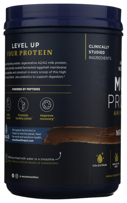 Multi Protein Powder Animal Base, Milk Chocolate, 22 oz/15 serv