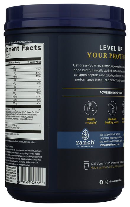 Multi Protein Powder Animal Base, Vanilla, 18 oz/15 serv