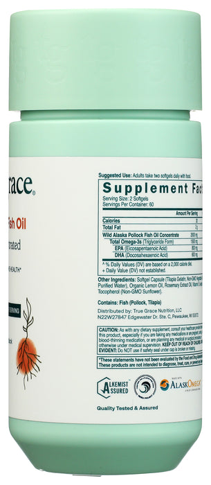 Omega-3 Fish Oil, 120 sgel