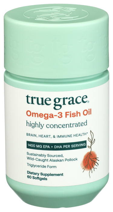 Omega-3 Fish Oil, 60 sgel