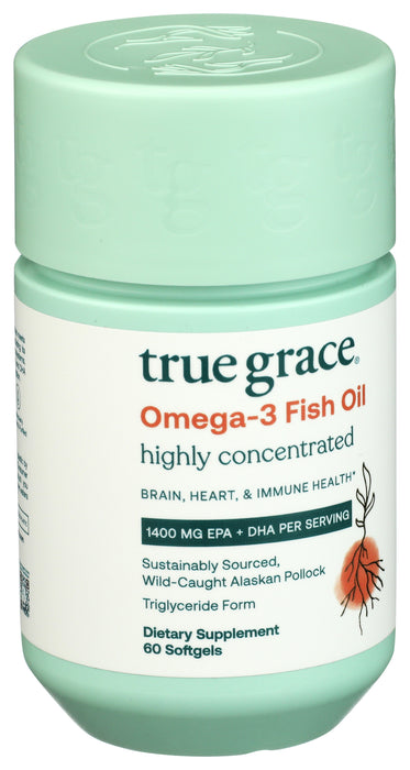 Omega-3 Fish Oil, 60 sgel