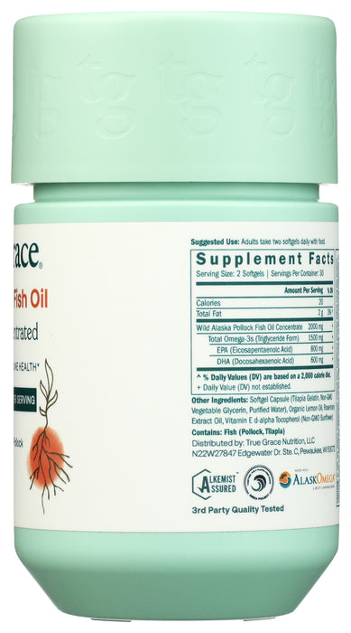 Omega-3 Fish Oil, 60 sgel