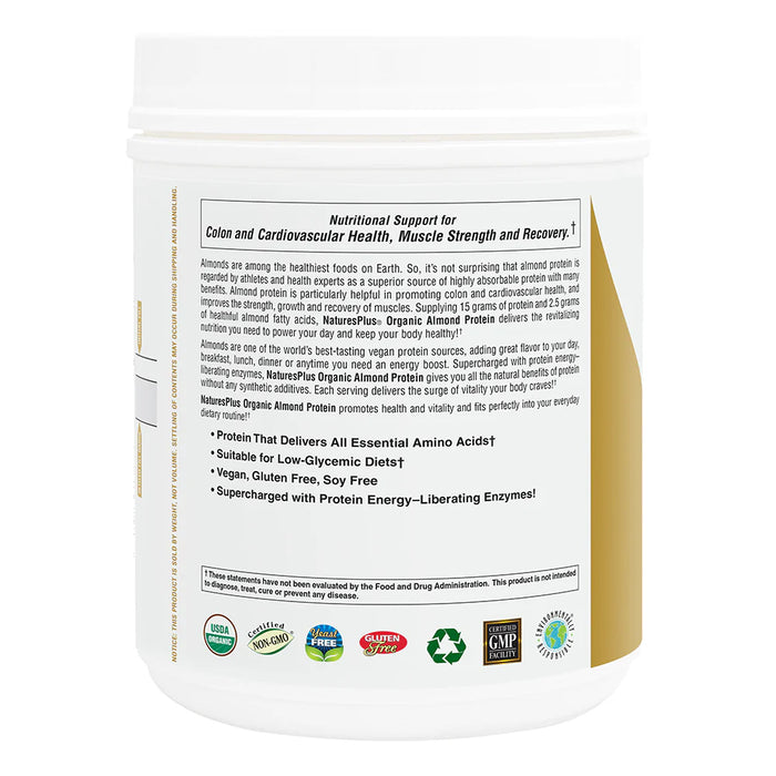 Almond Protein, Org, 1.04 lb