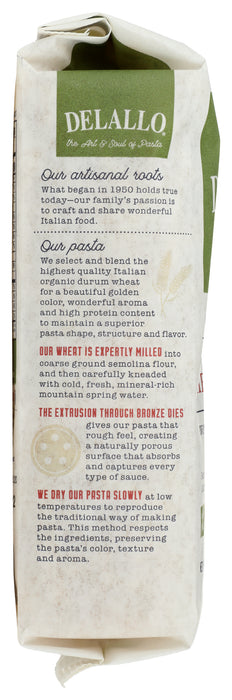 Gemelli Pasta, Durum Semolina, Org, 16 oz