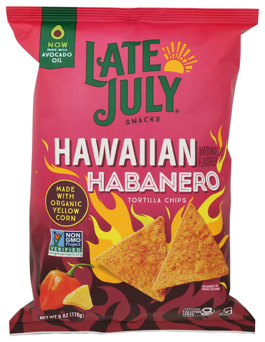 Hawaiian Habenaro Tortilla Chips w/ Avocado Oil, 6 oz