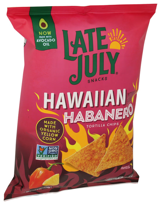 Hawaiian Habenaro Tortilla Chips w/ Avocado Oil, 6 oz
