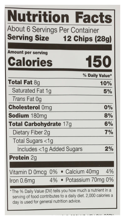 Hawaiian Habenaro Tortilla Chips w/ Avocado Oil, 6 oz