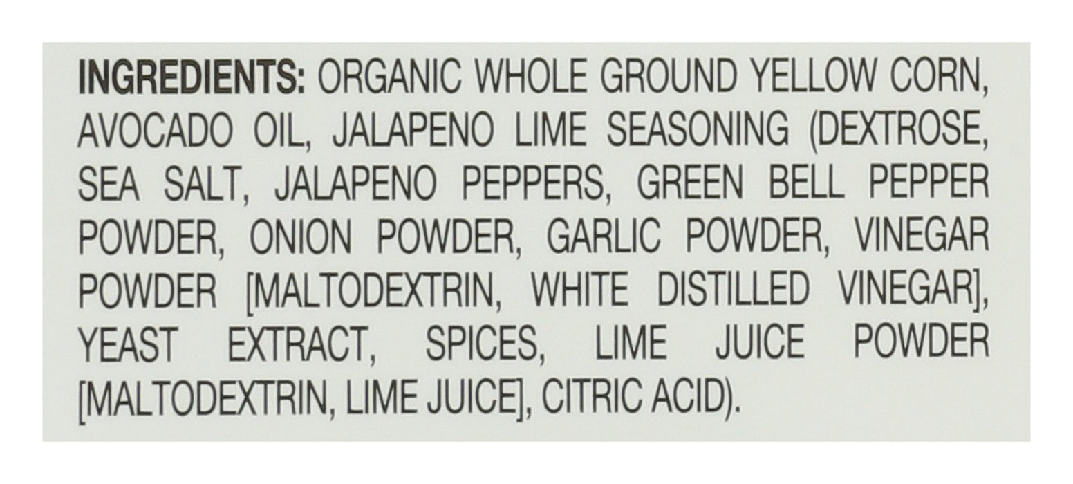 Jalapeno & Lime Tortilla Chips w/ Avocado Oil, 6 oz